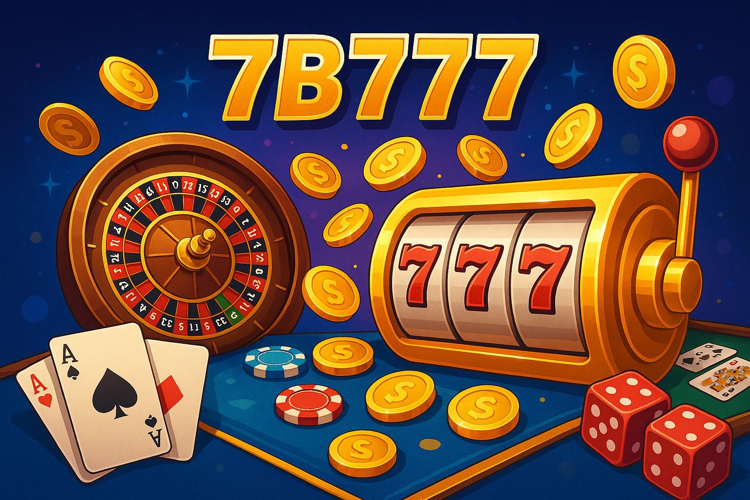 Jogos de cassino online inovadores e emocionantes na 7B777