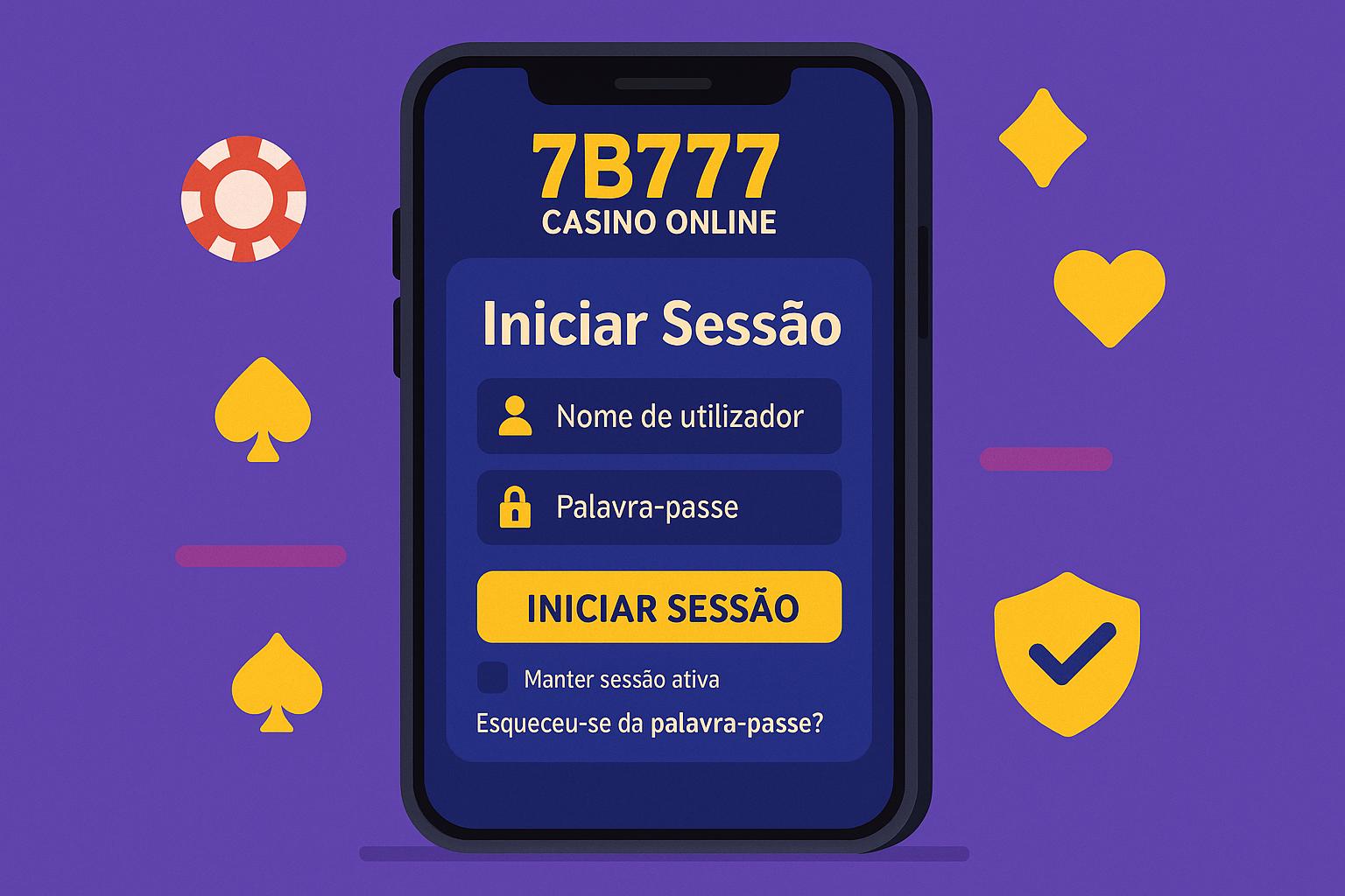 Login no Cassino 7B777